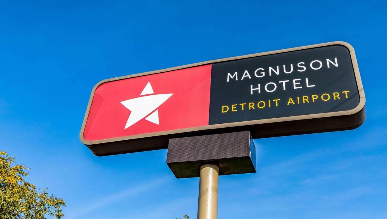 Magnuson Hotel Detroit Airport Romulus Exteriör bild